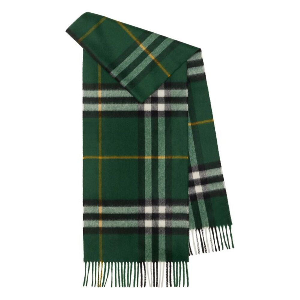 Check Cashmere Scarf Women
